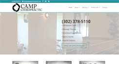 Desktop Screenshot of campchiropractic.com